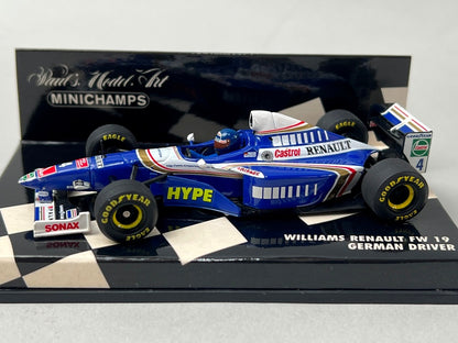 1:43 MINICHAMPS 430970004 Williams Renault FW19 German Driver #4 model car