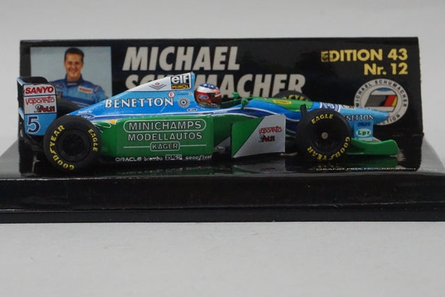 1:43 MINICHAMPS 510944325 Benetton Ford B194 M. Schumacher 1994 #5