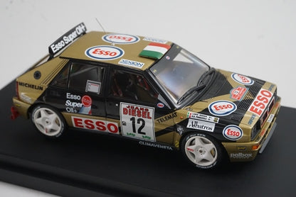 1:43 HPI 8062 Lancia Delta HF Integrale ESSO 1993 San Remo #12 Black x Gold