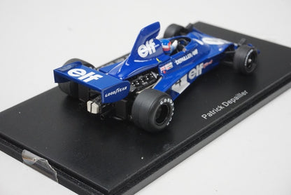 1:43 SPARK S1646 Tyrrell 007 Belgian GP 4th P.Dupayer 1975 #4