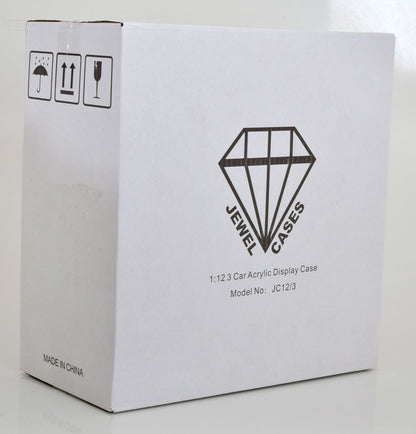 JC12/3 Jewel Cases 1:12 Acrylic Display Case for 3 Figures Size: Approx. 44 x 21 x 45.5cm