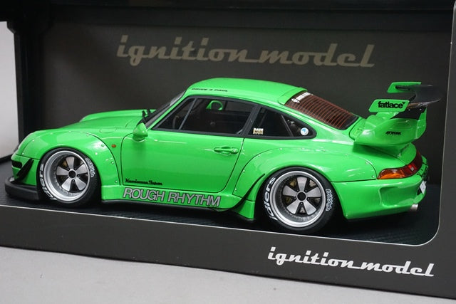 1:18 ignition model IG1953 Porsche RWB 993 Green model car