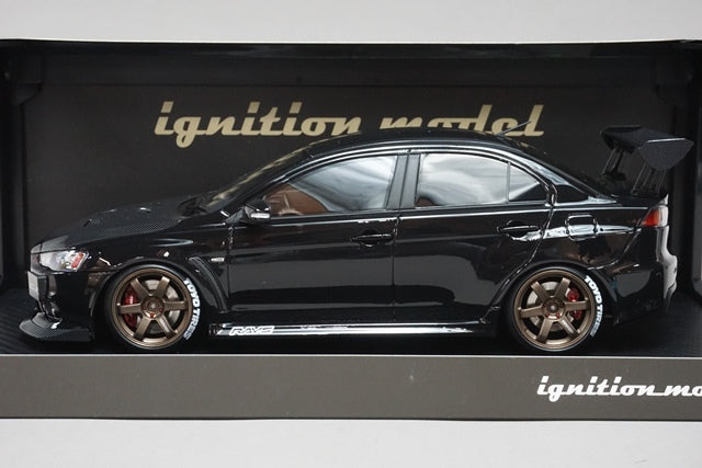 1:18 Ignition Model IG2299 Mitsubishi Lancer Evolution X CZ4A Black