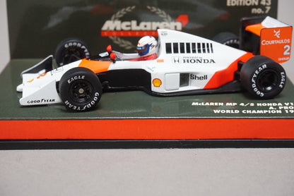 1:43 MINICHAMPS 530894302 McLaren MP 4/5 1989 A.Prost #2