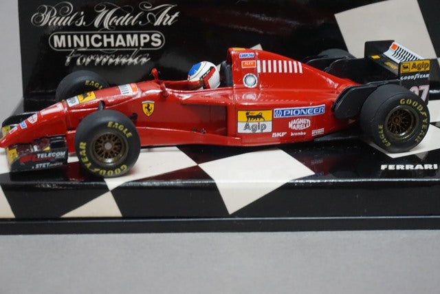 1:43 MINICHAMPS 430950027 Ferrari 412 T2 1995 J.Alesi #27