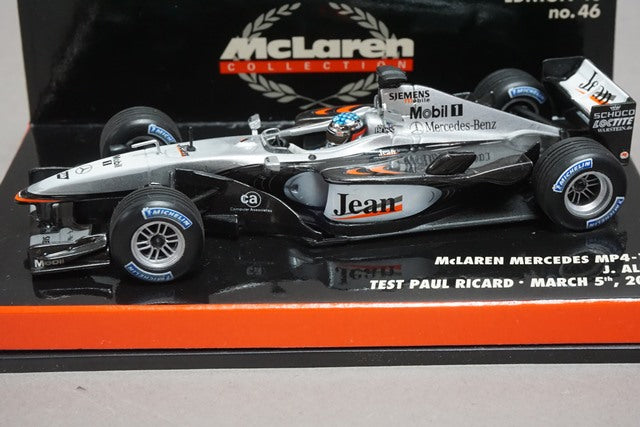 1:43 MINICHAMPS 530024399 McLaren Mercedes MP4-16 2002 J.Alesi #1