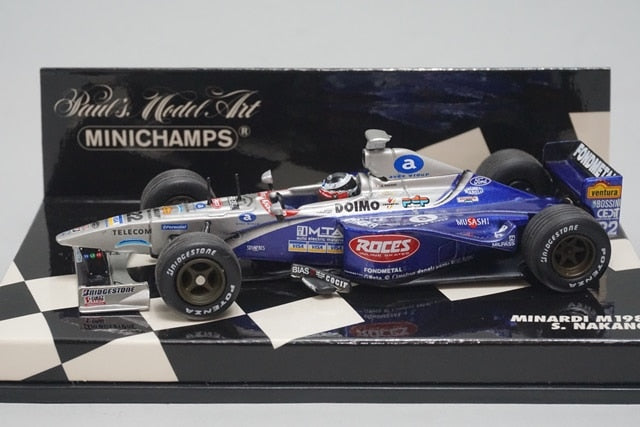 1:43 MINICHAMPS 430980022 Minardi M198 Shinji Nakano #22