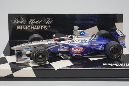 1:43 MINICHAMPS 430980022 Minardi M198 Shinji Nakano #22