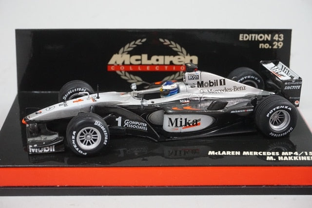 1:43 MINICHAMPS 530004301 McLaren Mercedes MP4/15 #1 M. Hakkinen McLaren Collection No.29