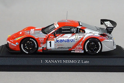 1:43 EBBRO 43668 XANAVI NISMO Z Late Silver/Red #1