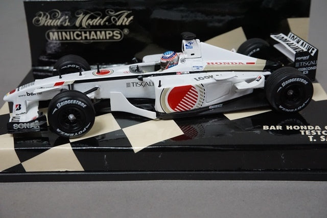 1:43 MINICHAMPS 403010109 BAR Honda 03 Test Car Takuma Sato