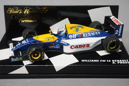 1:43 MINICHAMPS MIN930002 Williams FW15 Renault A. Prost #2