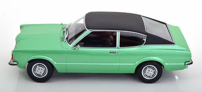 KKDC181004 KK scale 1:18 Ford Taunus GT Coupe 1971 Green Metallic/Black