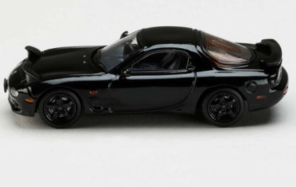 HJ644007BBK Hobby JAPAN 1:64 Mazda RX-7 (FD3S) TYPE RS-R / Rotary Engine 30th Anniversary Limited Edition Brilliant Black