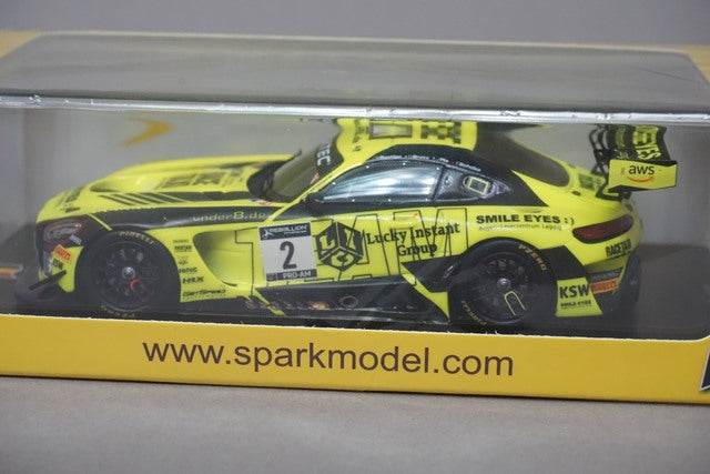 1:43 SPARK SB462 Mercedes AMG GT3 GetSpeed 24h SPA 2021 #2 model car