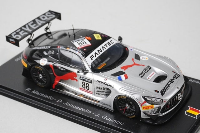 1:43 Spark SB500 Mercedes-AMG GT3 AKKODIS ASP Spa 24H 2022 #88 model car