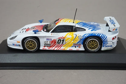 1:43 MINICHAMPS 430986801 Porsche 911 GT1 Daytona 1998 #01 model car