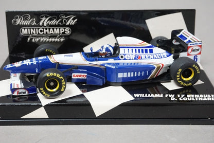 1:43 MINICHAMPS 430950006 Williams Renault FW17 D.Coulthard #6 model car