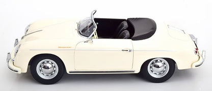 KKDC120094 KK scale 1:12 Porsche 356 A Speedster 1955 White