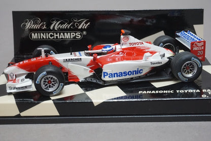 1:43 MINICHAMPS 400030020 Panasonic Toyota Racing TF103 O. Panis #20