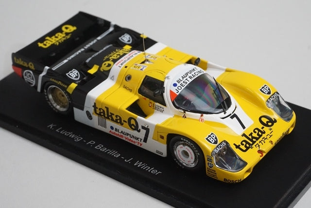 1:43 Spark KBS005 Porsche 956 Le Mans 1986 #7 taka-Q model car