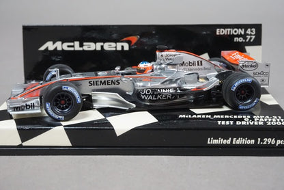 1:43 MINICHAMPS 530064344 McLaren Mercedes MP4-21 2006 G.Paffett