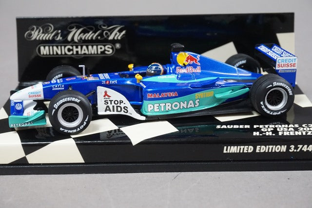 1:43 MINICHAMPS 400020108 Sauber PETRONAS C21 2002 H.H.Frentzen #8