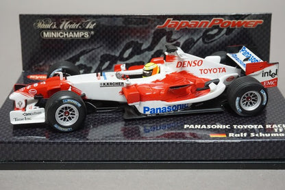 1:43 MINICHAMPS 403050117 Kyosho Panasonic Toyota Racing TF105 R. Schumacher #17