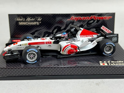 1:43 MINICHAMPS 403050104 BAR Honda 007 Takuma Sato #4 model car