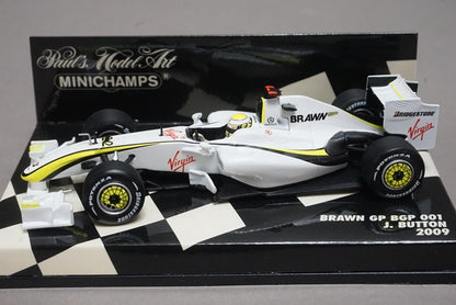 1:43 MINICHAMPS 400090022 Brown GP BGP 001 2009 J. Button #22