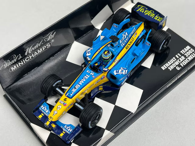 1:43 MINICHAMPS 400050076 Renault F1 Team Show Car 2005 G. Fisichella #6