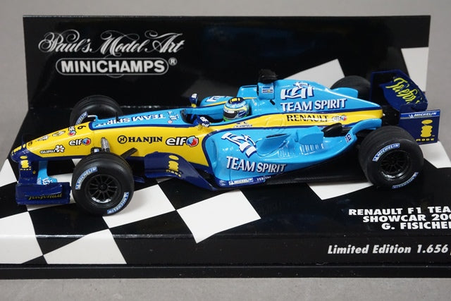 1:43 MINICHAMPS 400050076 Renault F1 Team Show Car 2005 G. Fisichella #6