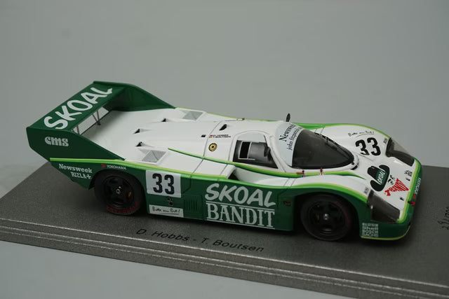 1:43 Spark NA009 Porsche 956 Nürburgring 2nd 1984 #33 D.Hobbs / T.Boutsen