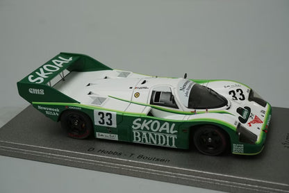 1:43 Spark NA009 Porsche 956 Nürburgring 2nd 1984 #33 D.Hobbs / T.Boutsen