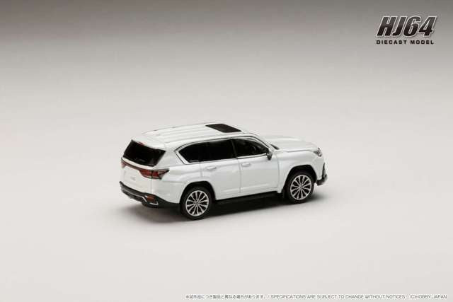 HJ644061W Hobby Japan 1:64 LEXUS LX600 F Sport Sonic Quartz