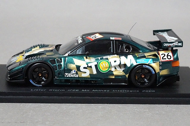 1:43 SPARK S0637 Lister Storm Mil Milhas Brazil Interlagos Circuit 2006 #26