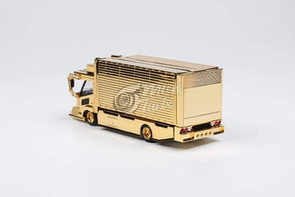 Micro Turbo PEAKO 1:64 Dekotora Wing Custom Truck Ver.2 Chrome Gold