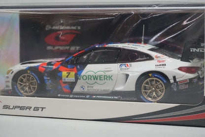 SGT069 Spark 1:43 BMW Studie M4 #7 BMW Team Studie x CRS GT300 SUPER GT 2023 Seiji Ara - Bruno Spengler - Masataka Yanagida