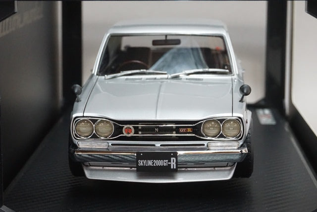 1:18 ignition model IG1783 Nissan Skyline 2000 GT-R (PGC10) Silver