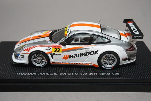 1:43 EBBRO 44597 Hankook Porsche Super GT300 2011 Sprint Cup #33