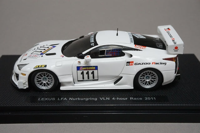 1:43 EBBRO 44629 Lexus LFA Nurburgring VLN 4H Race 2011 #111