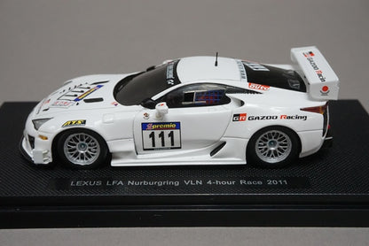 1:43 EBBRO 44629 Lexus LFA Nurburgring VLN 4H Race 2011 #111