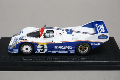 1:43 EBBRO 43889 Racing Porsche 956 Nurburgring 1983 1000Km #3