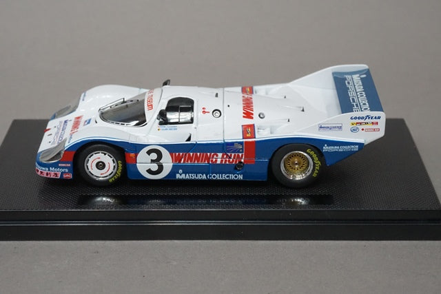 1:43 EBBRO 44153 Mazda Collection Porsche 956 WEC Japan 1983 #3