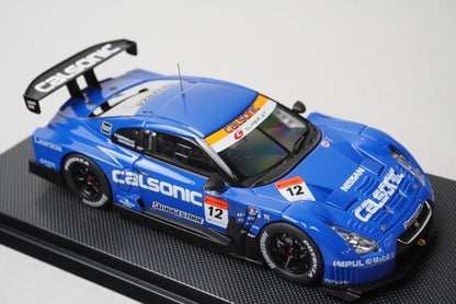 1:43 EBBRO 44324 Nissan Calsonic Impul GT-R Super GT500 2010 #12 model car