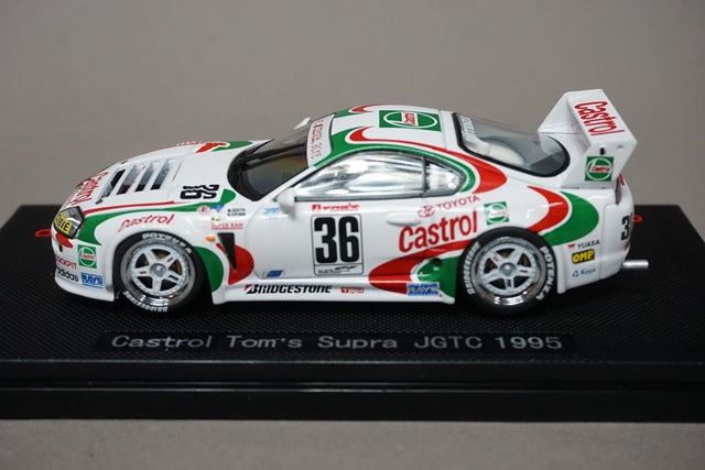 1:43 EBBRO 43976 Toyota Castrol Tom's Supra JGTC 1995 #36