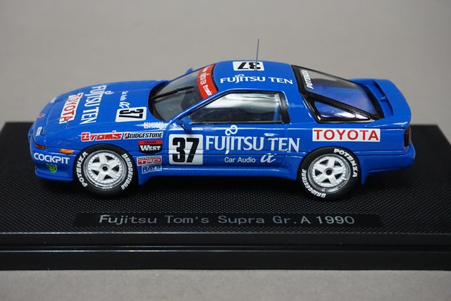 1:43 EBBRO 43811 Toyota Fujitsu Tom's Supra Gr.A 1990 #37