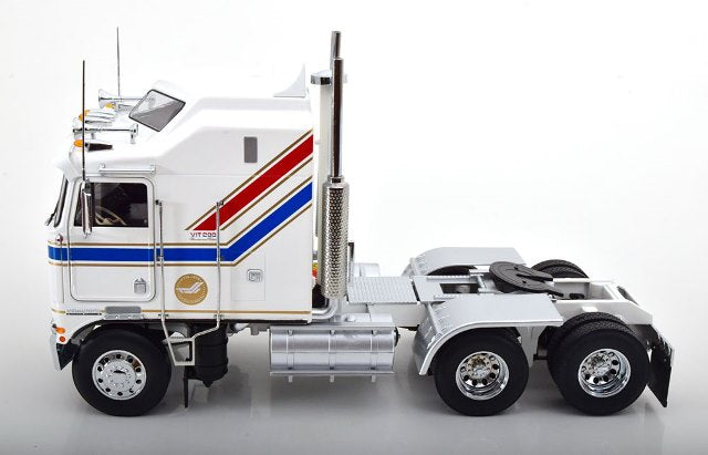 RK180145 ROAD KINGS 1:18 Kenworth K100 Aerodyne 1976 White/Blue/Red/Gold