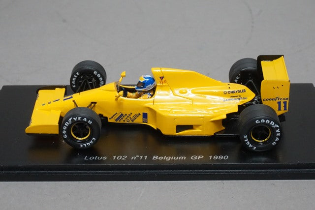 1:43 SPARK S1782 Lotus 102 Belgian GP 1990 #11