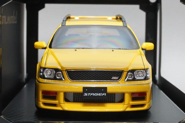 1:18 ignition model IG2887 Nissan Stagea 260RS (WGNC34) Yellow